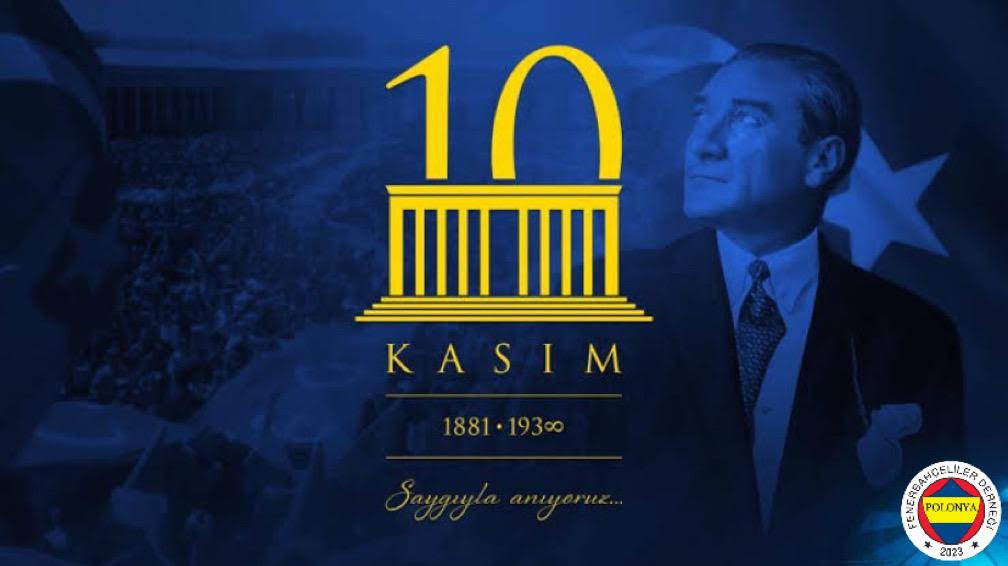 Bir 10 Kasım’da daha	 sensiz	 Sonsuz Özleminle Bizim #HerGünümüzSENSİN!