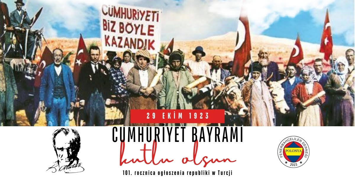 CUMHURİYET ATEŞİ 101 YILDIR KALBİMİZDE! BAYRAMIMIZ KUTLU OLSUN!